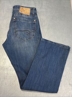 Mavi Women's Straight Leg Mid Blue Jeans